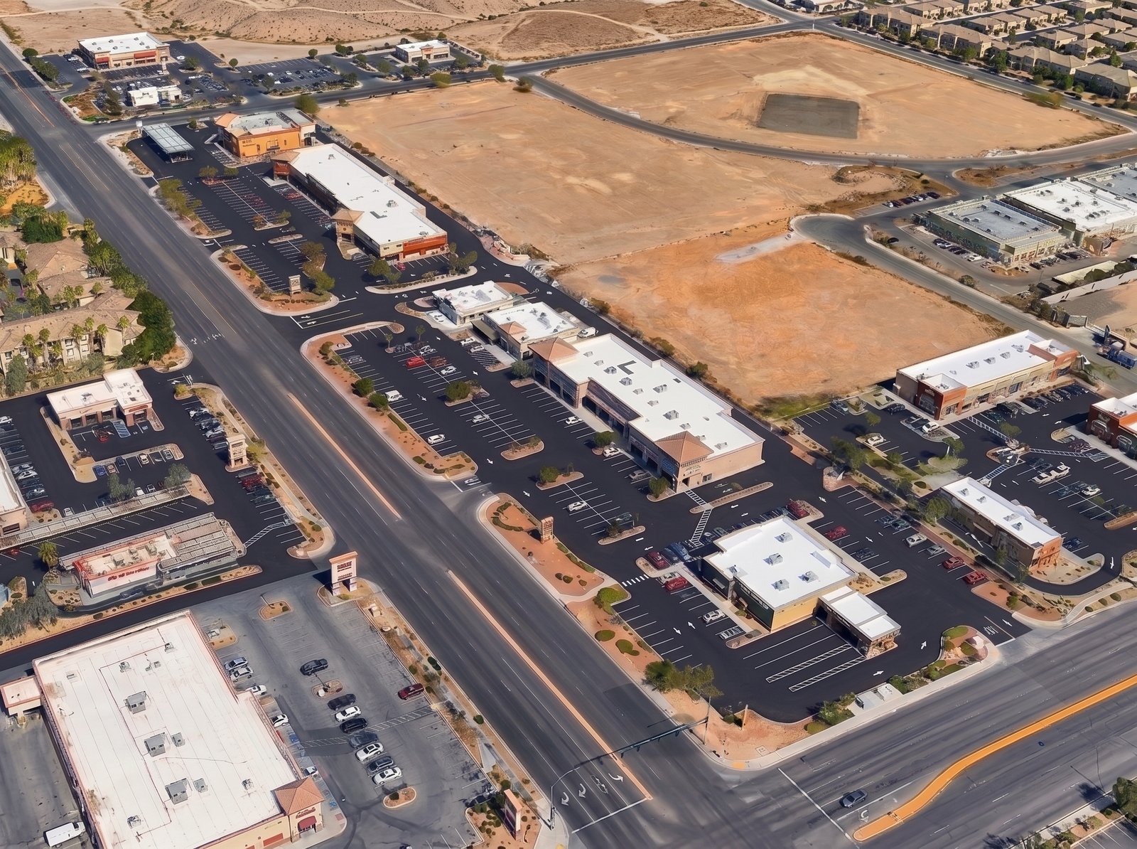 The Shops at Warm Springs — 8.22-acre retail development at Durango Drive and Warm Springs Road, Las Vegas